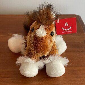 Aurora Mini Flopsie Clyde Horse Plush